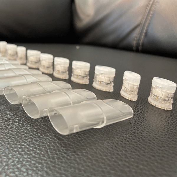 SP2S空煙彈 1.6ML不發光空煙彈 一代電子煙空倉 白底陶瓷芯 不漏油